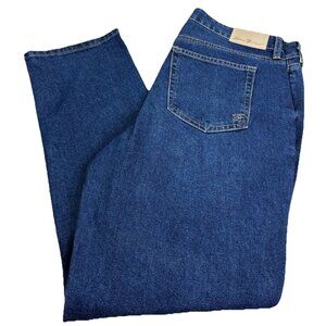Seven 7 For All Mankind Sz 10 ( Actual 33x27.5) Jeans Straight Classic Blue EUC